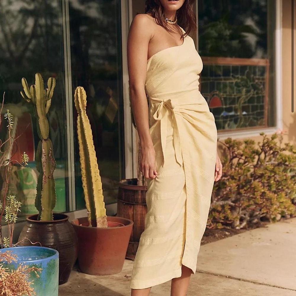 Free People At Leisure Midi Dress